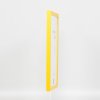 Effect Wall Mirror Wood Profile Top Cube Mirror yellow 30x40 cm