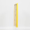 Effect Wall Mirror Wood Profile Top Cube Mirror yellow 30x40 cm