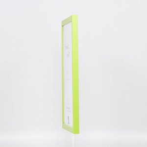 Effect Wall Mirror Wood Profile Top Cube Mirror green 30x40 cm