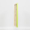 Effect Wall Mirror Wood Profile Top Cube Mirror green 30x40 cm