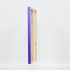 Effect Wall Mirror Wood Profile Top Cube Mirror Purple 30x40 cm