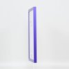 Effect Wall Mirror Wood Profile Top Cube Mirror Purple 30x40 cm