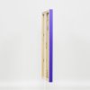 Effect Wall Mirror Wood Profile Top Cube Mirror Purple 30x40 cm