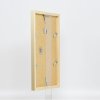 Effect Wall Mirror Wood Profile Top Cube Mirror gold 30x40 cm