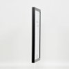 Effect Wall Mirror Wood Profile Top Cube Mirror Black 40x50 cm