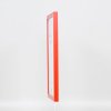 Effect Wall Mirror Wood Profile Top Cube Mirror red 40x50 cm