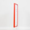 Effect Wall Mirror Wood Profile Top Cube Mirror red 40x50 cm