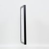 Effect Wall Mirror Wood Profile Top Cube Mirror Black 40x60 cm