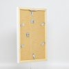 Effect Wall Mirror Wood Profile Top N White 30x40 cm Mirror