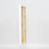 Effect Wall Mirror Wood Profile Top N White 30x40 cm Mirror