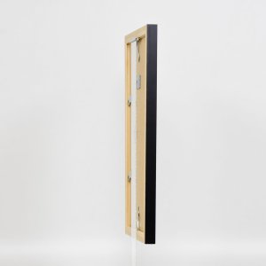 Effect Wall Mirror Wood Profile Top N Black 40x50 cm Mirror