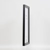 Effect Wall Mirror Wood Profile Top N Black 40x50 cm Mirror