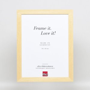 Efffect Wooden Frame Profile 55 Shirt Frame 50x70 cm nature Art Glass