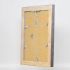 Effect solid wood frame profile 28 silver 10x10 cm acrylic glass museum quality