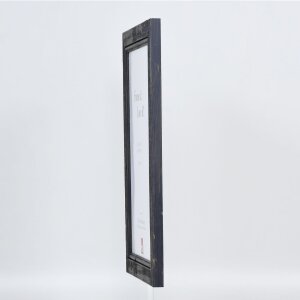 Effect Wooden Picture Frame 2240 black 25x30 cm Acrylic Glass Museum Quality