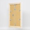 Effect Wooden Picture Frame 2240 white 70x100 cm Acrylic Glass Museum Quality