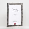 Effect Picture Frame 2310 anthracite 7x10 cm Acrylic Glass Museum Quality