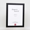 Effect Picture Frame 2310 black 10x10 cm Acrylic Glass Museum Quality