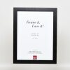 Effect Picture Frame 2310 black 18x24 cm Acrylic Glass Museum Quality