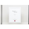 Effect Picture Frame 2310 white 18x24 cm Acrylic Glass Museum Quality