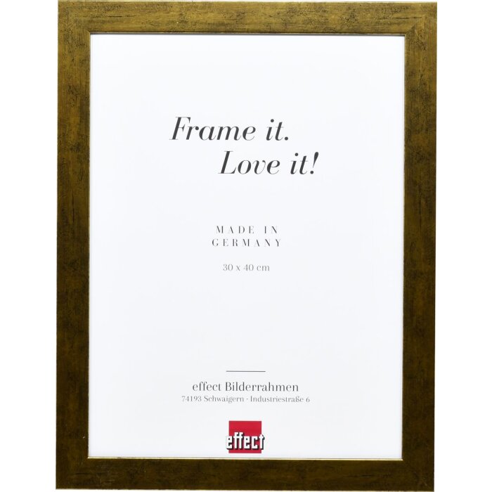 Effect Picture Frame 2310 antique gold 18x27 cm acrylic glass museum quality