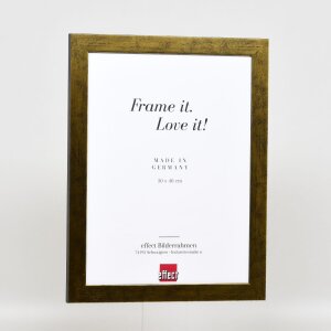 Effect Picture Frame 2310 antique gold 18x27 cm acrylic glass museum quality