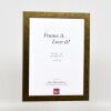 Effect Picture Frame 2310 antique gold 18x32 cm acrylic glass museum quality