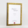 Effect Picture Frame 2310 antique gold 18x32 cm acrylic glass museum quality