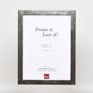 Effect picture frame 2310 silver high gloss 25x35 cm acrylic glass museum quality