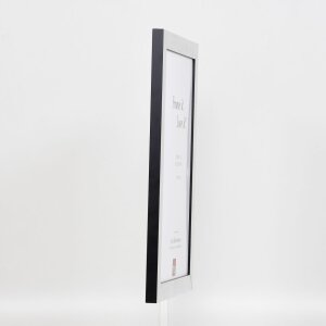 Effect picture frame 2310 silver high gloss 30,5x91,5 cm acrylic glass museum quality