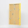 Effect wooden frame Top Cube 9x13 cm yellow acrylic glass museum quality