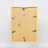 Effect wooden frame Top Cube 9x13 cm yellow acrylic glass museum quality