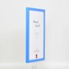 Effect Wooden Frame Top Cube 9x13 cm blue acrylic glass museum quality