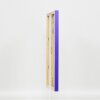 Effect Wooden Frame Top Cube 10x10 cm purple acrylic glass museum quality