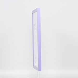 Effect Wooden Frame Top Cube 10x10 cm lilac acrylic glass museum quality