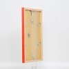 Effect Wooden Frame Top Cube 18x24 cm red acrylic glass museum quality