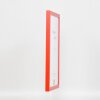 Effect Wooden Frame Top Cube 18x24 cm red acrylic glass museum quality