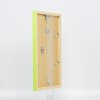 Effect Wooden Frame Top Cube 18x24 cm green acrylic glass museum quality