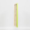 Effect Wooden Frame Top Cube 18x24 cm green acrylic glass museum quality