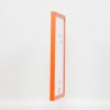 Effect Wooden Frame Top Cube 18x24 cm orange acrylic glass museum quality