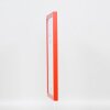 Effect Wooden Frame Top Cube 18x27 cm red acrylic glass museum quality