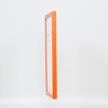 Effect Wooden Frame Top Cube 18x27 cm orange acrylic glass museum quality