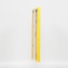 Effect wooden frame Top Cube 18x32 cm yellow acrylic glass museum quality