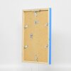 Effect Wooden Frame Top Cube 18x32 cm blue acrylic glass museum quality