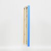 Effect Wooden Frame Top Cube 18x32 cm blue acrylic glass museum quality