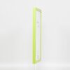 Effect Wooden Frame Top Cube 18x32 cm green acrylic glass museum quality