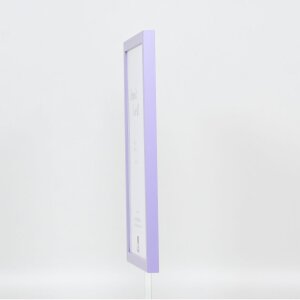 Effect Wooden Frame Top Cube 18x32 cm lilac acrylic glass museum quality