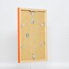 Effect Wooden Frame Top Cube 24x30 cm orange acrylic glass museum quality