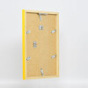 Effect wooden frame Top Cube 25x35 cm yellow acrylic glass museum quality