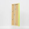 Effect Wooden Frame Top Cube 40x50 cm green acrylic glass museum quality